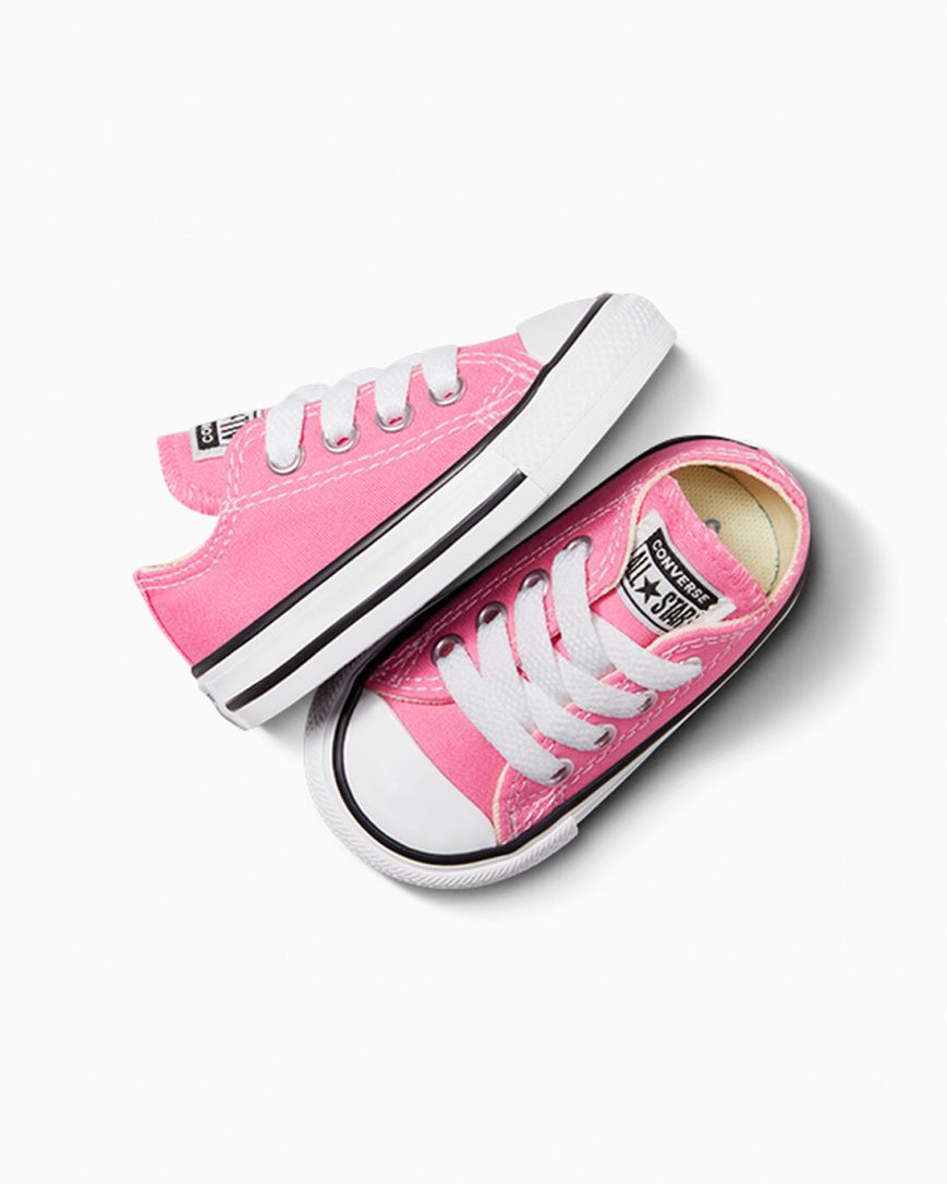 Girls' Converse Chuck Taylor All Star Classic Low Top Shoes Pink | AU 8394CP